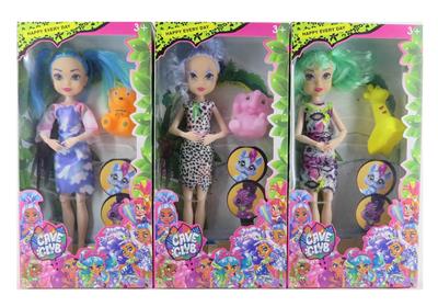 9 INCH REAL BODY ANIMAL CLUB DOLL - OBL886502