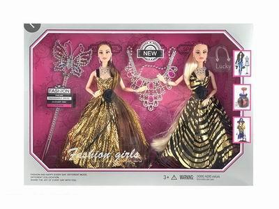 11 JOINT 11.5 INCH SOLID LONG HAIR DRESS FASHION BARBIE - OBL886831