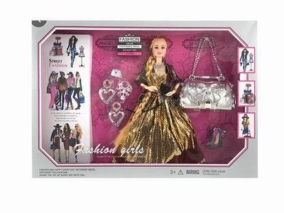 11 JOINT 11.5 INCH SOLID LONG HAIR DRESS FASHION BARBIE - OBL886834