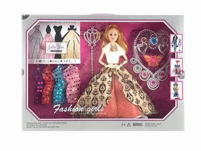 11 JOINT 11.5 INCH SOLID LONG HAIR FASHION BARBIE - OBL886836