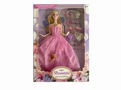 11.5-INCH BARBIE 9-JOINT WEDDING DRESS - OBL886843