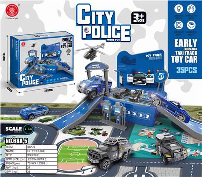 35Pcs swat scene - OBL886997