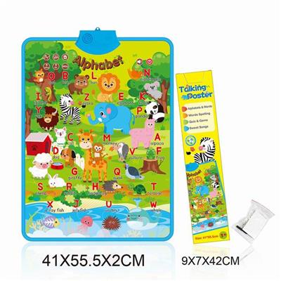 SCENE LETTER LEARNING WALL CHART - OBL887134