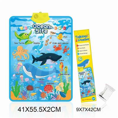 OCEAN LEARNING WALL CHART - OBL887138