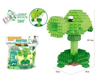 PEA SHOOTER LARGE PARTICLE BLOCKS (186PCS) - OBL887157