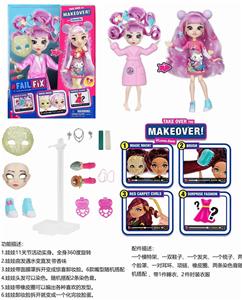HIGH GRADE FAIL.FIX.9-INCH 11 JOINT REAL BODY 3D REAL EYES FACE CHANGING MAKEUP BARBIE HAIR WITH FRAGRANCE - OBL887334