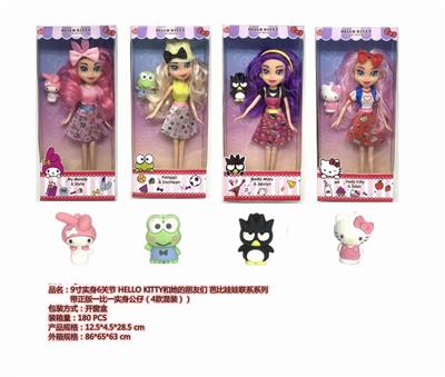 Hello kitty and her friends barbie doll - OBL887401
