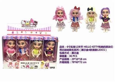 HELLO KITTY AND HER FRIENDS BARBIE DOLL SERIES - OBL887405