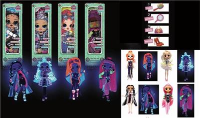 THE 9TH GENERATION LIMITED EDITION OMG.. LOL 10 INCH 12 JOINT REAL BODY BIG HEAD SURPRISE DOLL - OBL887413