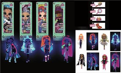 THE 9TH GENERATION LIMITED EDITION OMG.. LOL 9 INCH REAL BIG HEAD SURPRISE DOLL - OBL887422