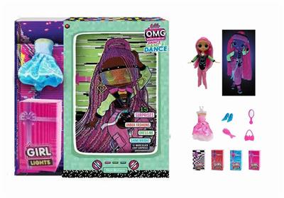 THE 9TH GENERATION LIMITED EDITION OMG.. LOL 10 INCH 12 JOINT REAL BODY BIG HEAD SURPRISE DOLL - OBL887423