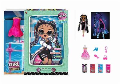THE 9TH GENERATION LIMITED EDITION OMG.. LOL 10 INCH 12 JOINT REAL BODY BIG HEAD SURPRISE DOLL - OBL887426