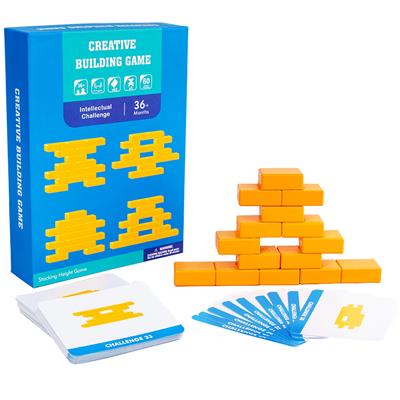 WOODEN CREATIVE BUILDING BLOCKS - OBL887642