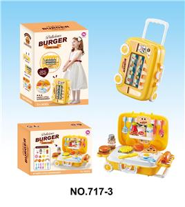 WALKING TROLLEY CASE HAMBURGER SHOP - OBL887706