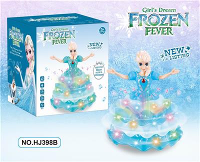 电动千层裙万向冰雪公主 - OBL887866