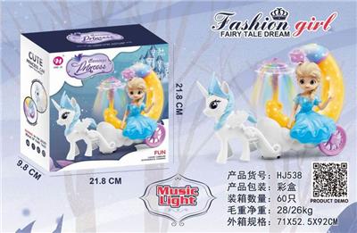 电动灯光音乐马车 - OBL887887