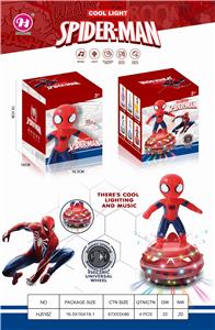 电动万向灯光蜘蛛侠音乐台 - OBL887897