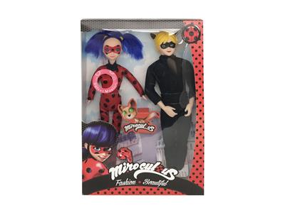 11 INCH LADYBUG GIRL WITH THEME MUSIC - OBL888062