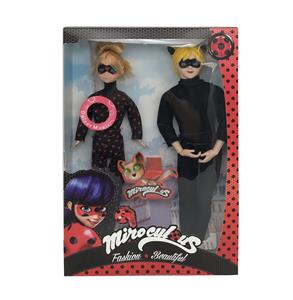 11 INCH BLACK LADYBUG PRINCESS PRINCE WITH THEME MUSIC - OBL888064