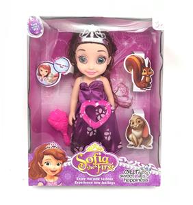 14 INCH 3D EYES SOFIA ENAMEL BODY WITH THEME MUSIC - OBL888068