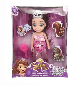 14 INCH 3D EYES SOFIA ENAMEL BODY WITH THEME MUSIC - OBL888070