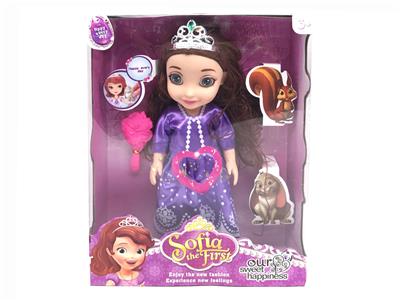 14 INCH 3D EYES SOFIA ENAMEL BODY WITH THEME MUSIC - OBL888073
