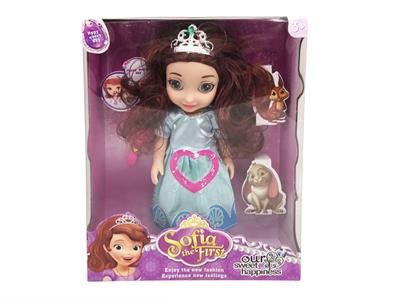 14 INCH 3D EYES SOFIA ENAMEL BODY WITH THEME MUSIC - OBL888074
