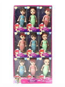 6-INCH MERMAID 3 MIXED 18PCS - OBL888078