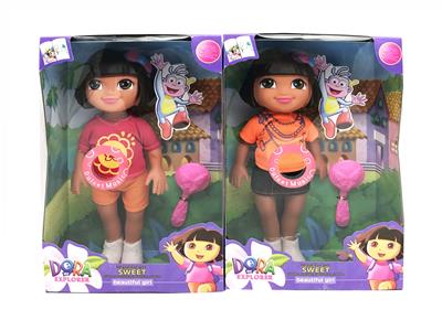 16 INCH DORA WITH THEME MUSIC (2 MIXED) - OBL888081