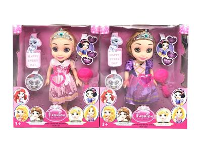 18 INCH 3D EYE 6 PRINCESS WITH LIGHT AND MUSIC - OBL888090
