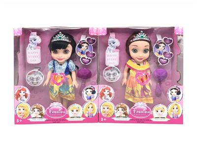18 INCH 3D EYE 6 PRINCESS WITH LIGHT AND MUSIC - OBL888092