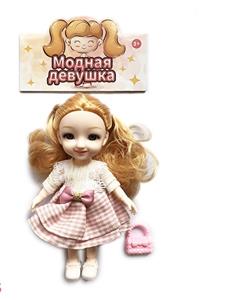 6-INCH JOINT FASHION REAL EYE DOLL / REAL BODY - OBL888201