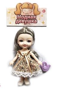 6-INCH JOINT FASHION REAL EYE DOLL / REAL BODY - OBL888203