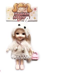 6-INCH JOINT FASHION REAL EYE DOLL / REAL BODY - OBL888204