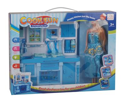 KITCHEN SERIES AND BARBIE BLUE LIGHT SOUND - OBL888227