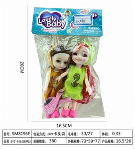 6-inch card head bag barbie - OBL888622