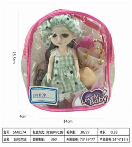 6-inch backpack barbie - OBL888639