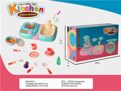 Smoking music stove, pressing water washbasin set - OBL888648