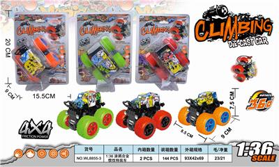 1: 36 graffiti alloy inertia stunt vehicle - OBL888664