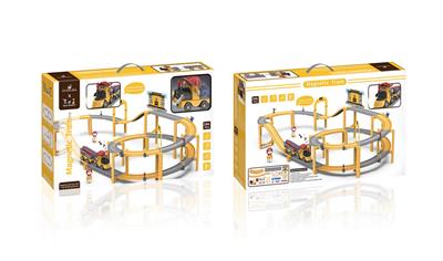 TRACK BUILDING BLOCKS OF MAGNETIC ELECTRIC TRAIN 244PCS - OBL888967