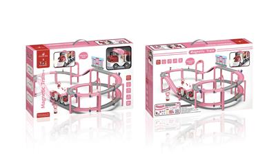 MAGNETIC ELECTRIC TRAIN TRACK BUILDING BLOCK - RAPID RESCUE TEAM 255PCS - OBL888968