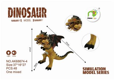 Padded dinosaur (with flash ic) - OBL889115