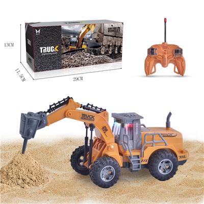 1:48遥控4通亚马逊电商盒包装工程车系列
 - OBL889214