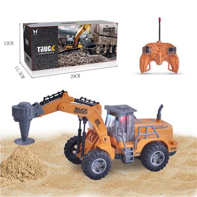 1:48遥控4通亚马逊电商盒包装工程车系列
 - OBL889215