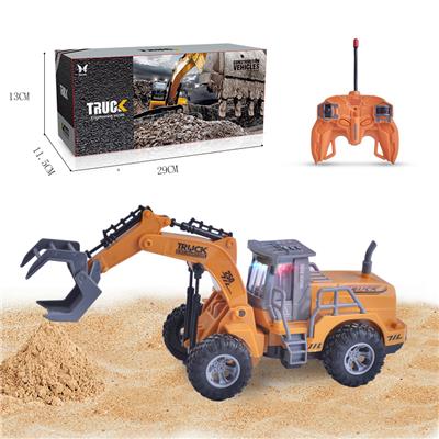 1:48遥控4通亚马逊电商盒包装工程车系列
 - OBL889218