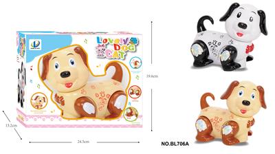 万向电动灯光音乐(狗) - OBL889257