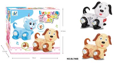 万向电动灯光音乐(狗) - OBL889258