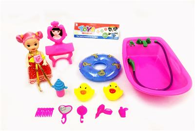 3寸芭芘配梳装台 - OBL889275