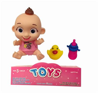 大头娃配小黄鸭奶瓶 - OBL889283