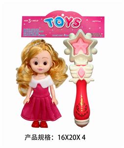 6寸娃娃配五角星棒 - OBL889295
